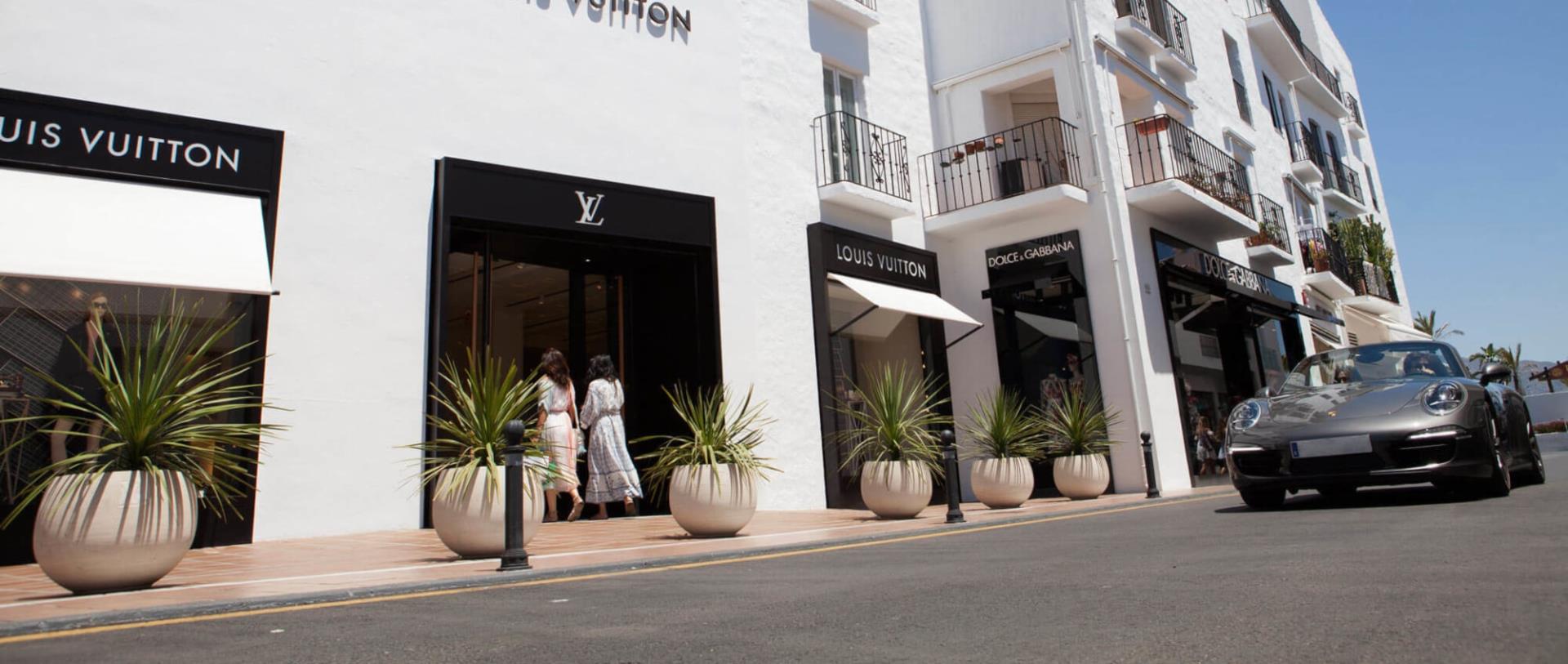 Luxury shopping
